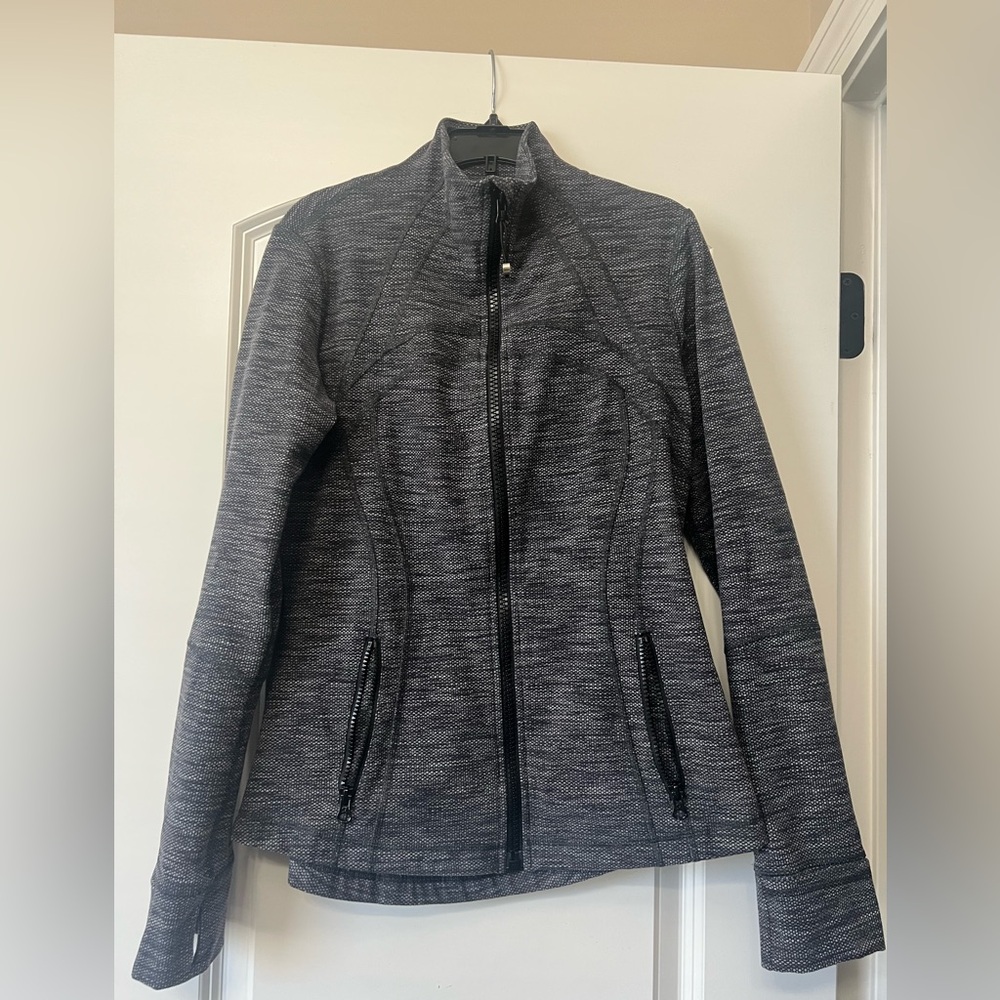 Lululemon Define Jacket - Black and Gray